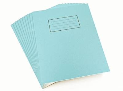 Silvine Exercise Book Ruled 229x178mm Blue (Pack of 10) von Silvine