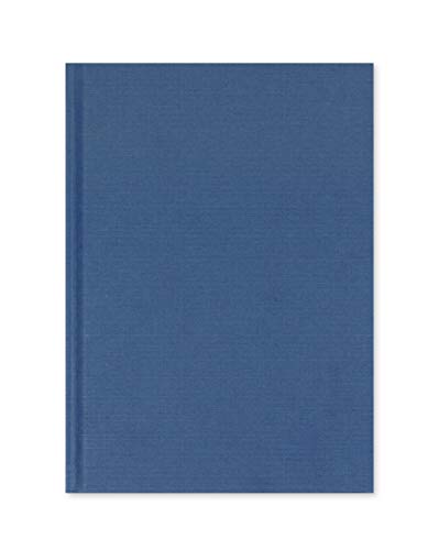 Silvine Manuskriptbuch, A5, gebunden, gebunden, 192 Seiten, fein liniert, Blau, 217 x 154 mm, 5 Stück von Silvine