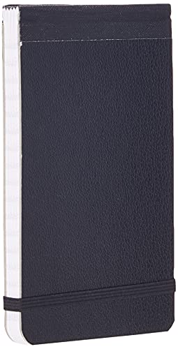 Silvine Notizbuch mit elastischem Taschenformat, 80 Seiten und robustem, steifem Kartoneinband, 12,7 x 7,6 cm von Silvine