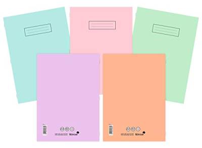 Silvine Notizbücher, verschiedene Pastellfarben, 10 Stück A4 von Silvine