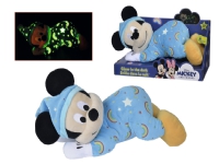 Disney Mickey Mouse soft toy, glow in the dark, 30 cm von Simba Toys