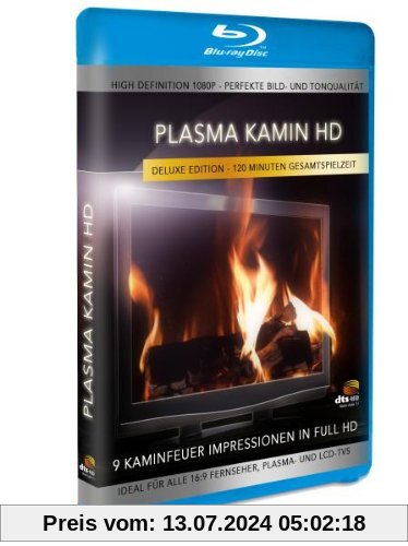 Plasma Kamin HD - 9 Kaminfeuer Impressionen in High Definition [Blu-ray] [Deluxe Edition] von Simon Busch