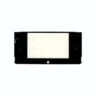 Frontscheibe für oberes Display kompatibel für Nintendo 3DS, Farbe:Schwarz von Sintech