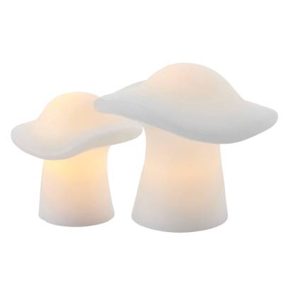 LED-Dekoleuchte Mushroom 2er-Set von Sirius