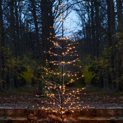 Verschneit glitzernder LED-Baum Isaac von Sirius