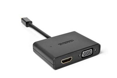SITECOM CN-347 Mini Displayport auf HDMI/VGA 2-in-1 Adapter schwarz von Sitecom