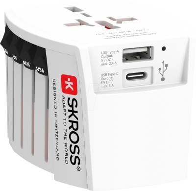 SKROSS 1302962 - SKROSS MUV, 1x USB-A, 1x USB-C von Skross