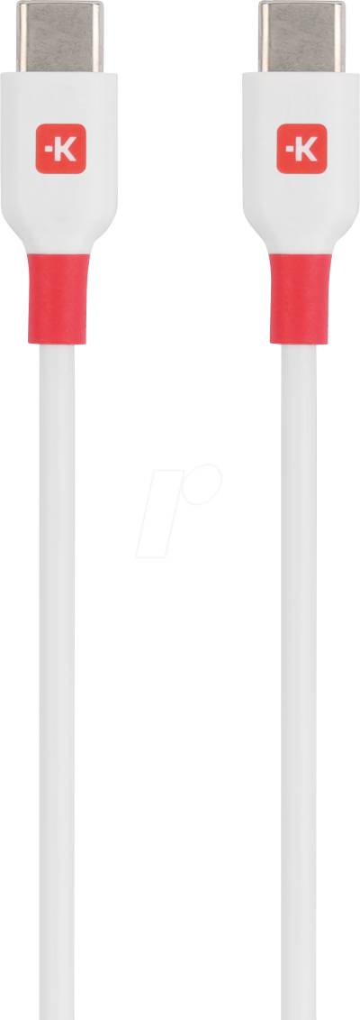 SKROSS 8C-C120CN - Daten-/ Ladekabel USB C-Stecker, weiß, 1,2 m von Skross