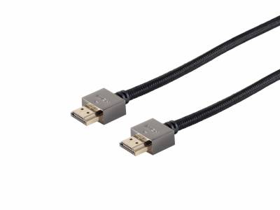 Sky Vision Premium Line, 4k 60 Hz HDMI-Kabel, HDMI Typ A, HDMI Typ A (250 cm), HDMI 2.0, 18Gbit/s, HDR10, ARC & CEC, Dolby Atmos von Sky Vision