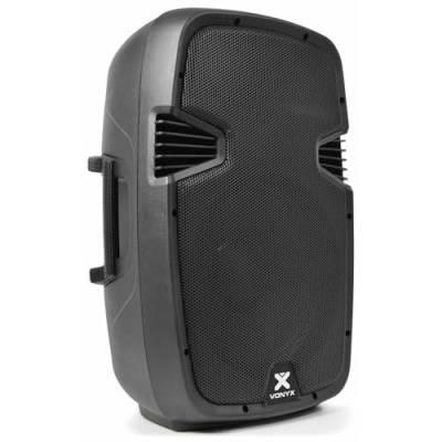 Vonyx spj-1200 Aktiv Lautsprecher, PA Lautsprecher, Musikbox, 600 Watt, 12 Zoll Monitor PA Boxen von SkyTec