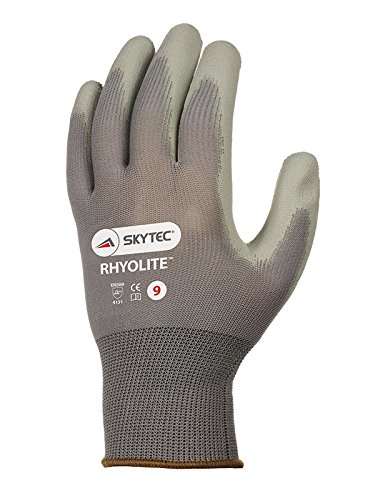 Skytec Handschuhe sky30-m rhyolite-pu Handschuh, Größe: M, grau (2 Stück) von Skytec