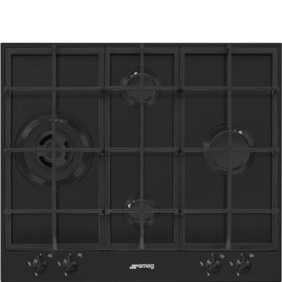 SMEG PX364LMB, CLASSICA-Gaskochfeld, Black mat von Smeg