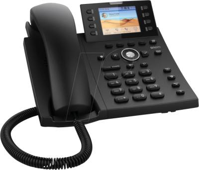 SNOM D335 - VoIP Telefon, schnurgebunden, schwarz von Snom