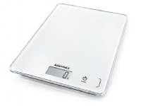 Soehnle Compact 300, Elektronische Küchenwaage, 5 kg, 1 g, Weiß, Arbeitsplatte, Quadratisch von Soehnle
