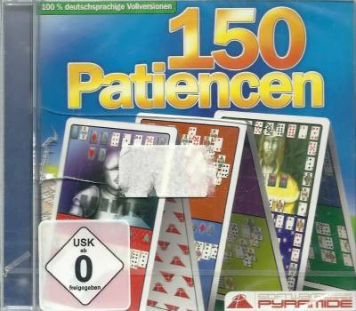 150 Patiencen - CD-ROM von Software Pyramide