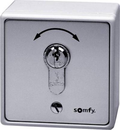 Somfy 1871148 Torantrieb Schlüsseltaster Unterputz, Aufputz von Somfy