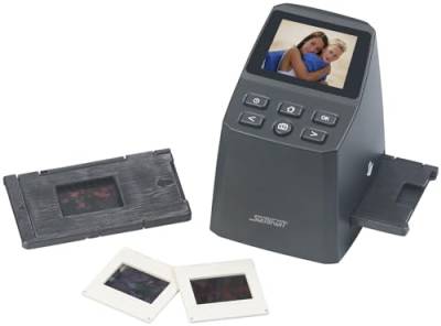 Somikon Negativscanner: Stand-Alone-Dia- und Negativ-Scanner mit 16-MP-Sensor, 4.920 DPI (Dia Negativscanner, Negativ- und Diascanner, digitalisieren) von Somikon