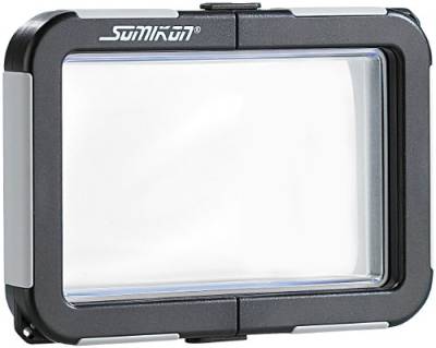 Somikon Unterwasser Kameratasche: Kamera-Tauchgehäuse ohne Objektivführung (max. 99x64x20mm) (Unterwassergehäuse für Kamera, Schnorchler Kamera-Tasche, Wasserschutzhülle) von Somikon