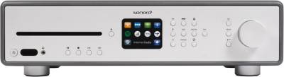 Sonoro Maestro CD-Receiver mit Internetradio graphit matt - silber von Sonoro