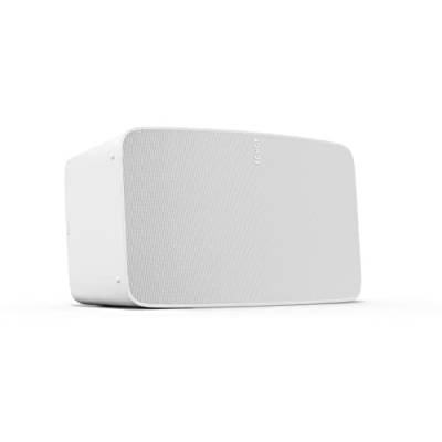 Sonos Five (Weiß). Der Five bietet dir eine einmalige HiFi Sound Experience mit lebhafter Stereo Trennung, reinem Bass und kristallklaren Dialogen. von Sonos