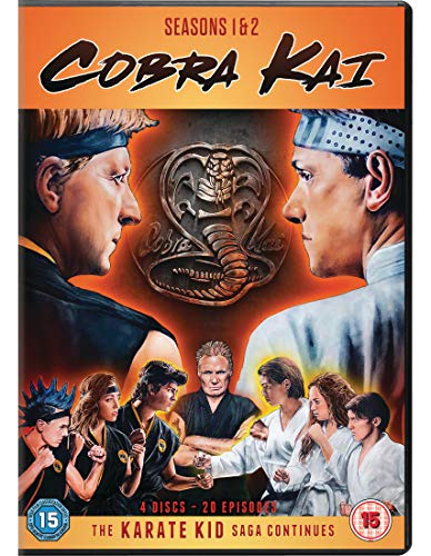 Cobra Kai - Season 01 / Cobra Kai - Season 02 - Set [4 DVDs] [UK Import] von Sony Pictures Home Entertainment