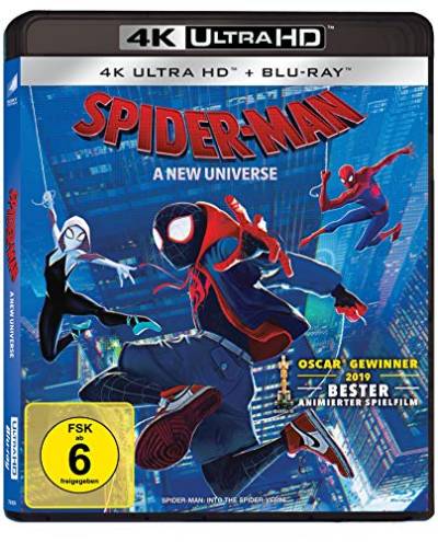 Spider-Man: A New Universe (4K-UHD+Blu-ray) von Sony Pictures Home Entertainment