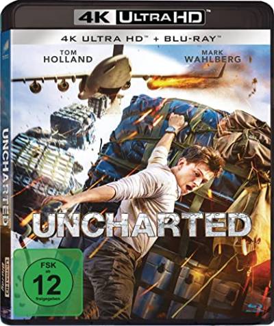 Uncharted (4K-UHD+Blu-ray) von Sony Pictures Home Entertainment