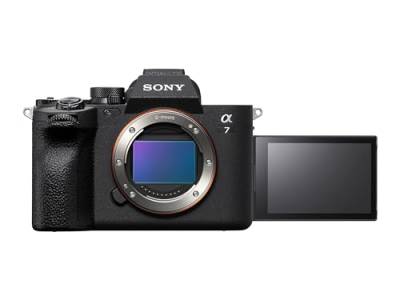 Sony Alpha 7 IV | Spiegellose Vollformatkamera für Experten (33 Megapixel, Echtzeitfokus, Burst mit 10 Bildern pro Sekunde, 4K 60p-Video, einstellbarer Voll-Touchscreen, neue Menüs) Schwarz von Sony