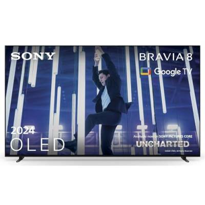 Sony BRAVIA 8 OLED 65 Zoll 4K HDR Google Smart TV (2024) | Gaming Features für Playstation 5 und IMAX Enhanced, Dolby Vision Atmos, Chromecast, Apple AirPlay, 120Hz 65XR80 von Sony