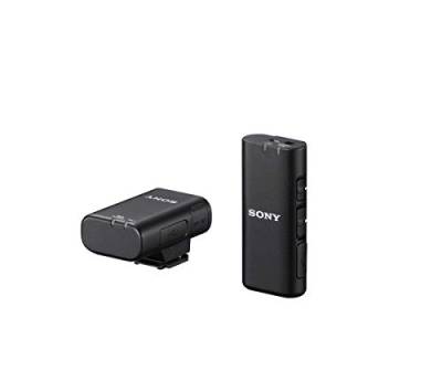 Sony ECM-W2BT Drahtloses Mikrofon mit Bluetooth-Verbindung, schwarz von Sony