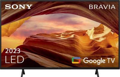 Sony KD43-X75WL LED-Fernseher (108 cm/43 Zoll, 4K Ultra HD, Google TV, Smart-TV, BRAVIA CORE, HDMI 2.1, Gaming-Menü) von Sony