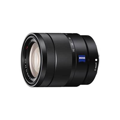 Sony SEL-1670Z Zeiss Standard-Zoom-Objektiv (16-70 mm, F4.0, OSS, APS-C, geeignet für A7, ZV-E10, A6000- und Nex-Serien, E-Mount) schwarz von Sony