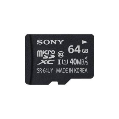 Sony SR-64UYA Micro SDXC Class 10 UHS-I U1 Speicherkarte microSDXC von Sony