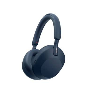Sony WH-1000XM5 Wireless Noise Cancelling Headphones (30h Battery, Touch Sensor, Quick Charge Function, Optimised for Amazon Alexa, Headset with Microphone) Midnight Blue, Blau von Sony