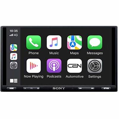 Sony XAV-AX5650 ohne DAB+ Antenne | Kapazitiver Touchscreen, HDMI für Streaming, CarPlay, Android Auto, Weblink 2.0, DAB+, Bluetooth von Sony