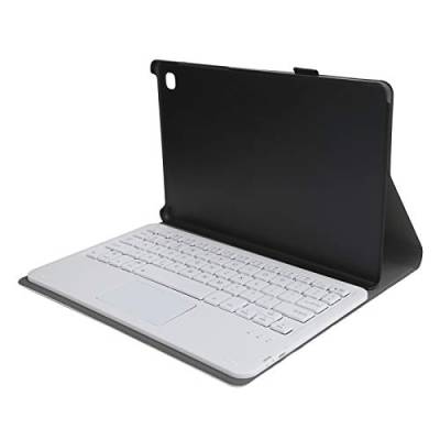 Bluetooth Tastatur, Ultra-Slim Kabellose Tastatur mit Touchpad, Tablet Tastatur für Samsung Galaxy Tab A7 T500/T505, Abnehmbare PU-Ledertasche, 100 Tage Standby, USB Wiederaufladbar(Gold) von Sorandy