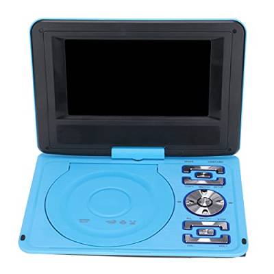 Sorandy Tragbarer 6,8 Zoll DVD Player mit 270° Schwenkbarem HD LCD Breitbild Bildschirm, Unterstützt USB/SD Karte/Sync TV und Mehrere Disc, für Kinder/Eltern zu von Sorandy