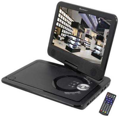 Soundmaster PDB1910SW Tragbarer DVD-Player 25.9cm 10.1 Zoll EEK: E (A - G) Akkubetrieb, inkl. DVB-T von Soundmaster