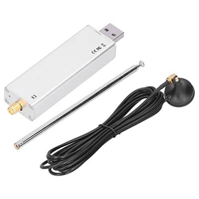 RTL SDR R820T2 V3 RTL2832U Tuner + Antenne + Antennenbasis-Kit FüR Radio-Scanning von Spacnana