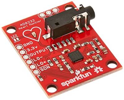 SparkFun Single Lead Heart Rate Monitor - AD8232, Single Lead Pulsmesser, Herzfrequenzsensor von SparkFun