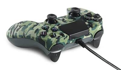 Spartan Gear - Hoplite Wired Controller (compatible with PC and Playstation 4) (colour: Green Camo) von Spartan Gear