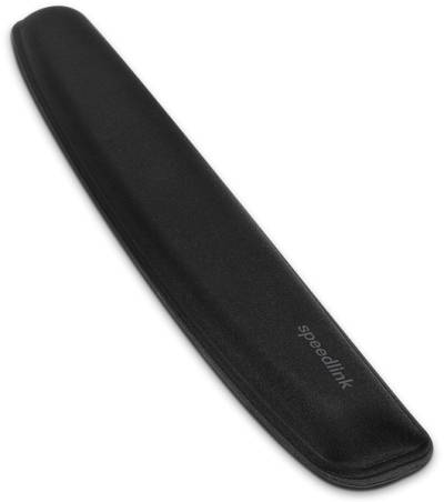 Speedlink– Ergonomisches Tastatur-Handgelenkpad aus Satin – Handballenauflage – Schwarz von Speed Link