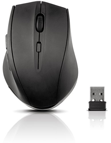 Speedlink CALADO Silent Mouse - kabellose leise Maus für Büro/Home Office und Gaming, leise Tasten, schwarz von Speedlink