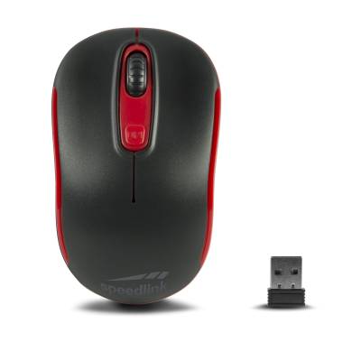 Speedlink CEPTICA Wireless-Mouse, 3 Tasten, USB-A-Empfänger, 1600 dpi Auflösung, 2,4-GHz-Funktechnologie, 10m Reichweite von Speedlink