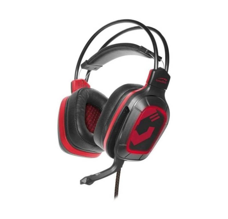 Speedlink DRAZE Gaming-Headset (Lautstärkeregelung, Mit Kabel, Einstellbarer Kopfbügel, Stereo) von Speedlink