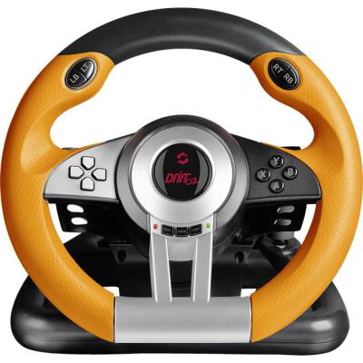 Speedlink DRIFT O.Z. Racing Wheel PC, black-orange von Speedlink