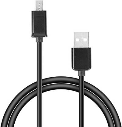 Speedlink Micro-USB Kabel Basic (USB-A auf Mikro-USB, USB 2.0 high speed Standard, Datentransfer bis zu 480Mbit/s, 0,9m) schwarz von Speedlink