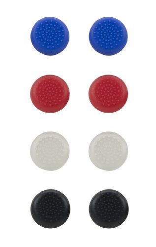 Speedlink STIX Controller Cap Set – Aufsätze für Analog-Sticks für Controller der PlayStation 4 und PlayStation 5, mehrfarbig, blau, rot, weiß, schwarz von Speedlink