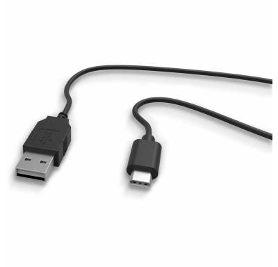 Speedlink USB C to USB Schnell Netzteil 3m Meter Ladekabel für Nintendo Switch USB-Kabel, Netzkabel von Speedlink
