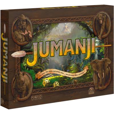 Jumanji - deutsche Neuauflage, Brettspiel von Spin Master